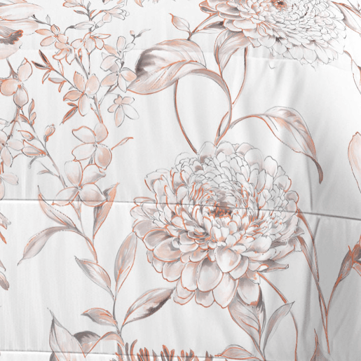 Naturals - Edredom Nórdico Estampado Cama 135 - 100% Poliéster Microfibra - 300g - EMMA