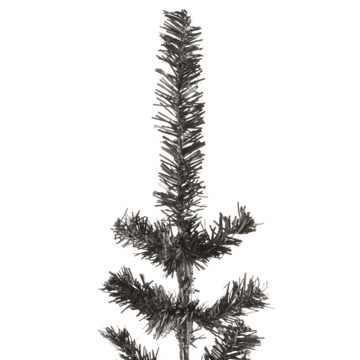 Árvore de Natal - Pinheiro de Natal fina 210 cm preto
