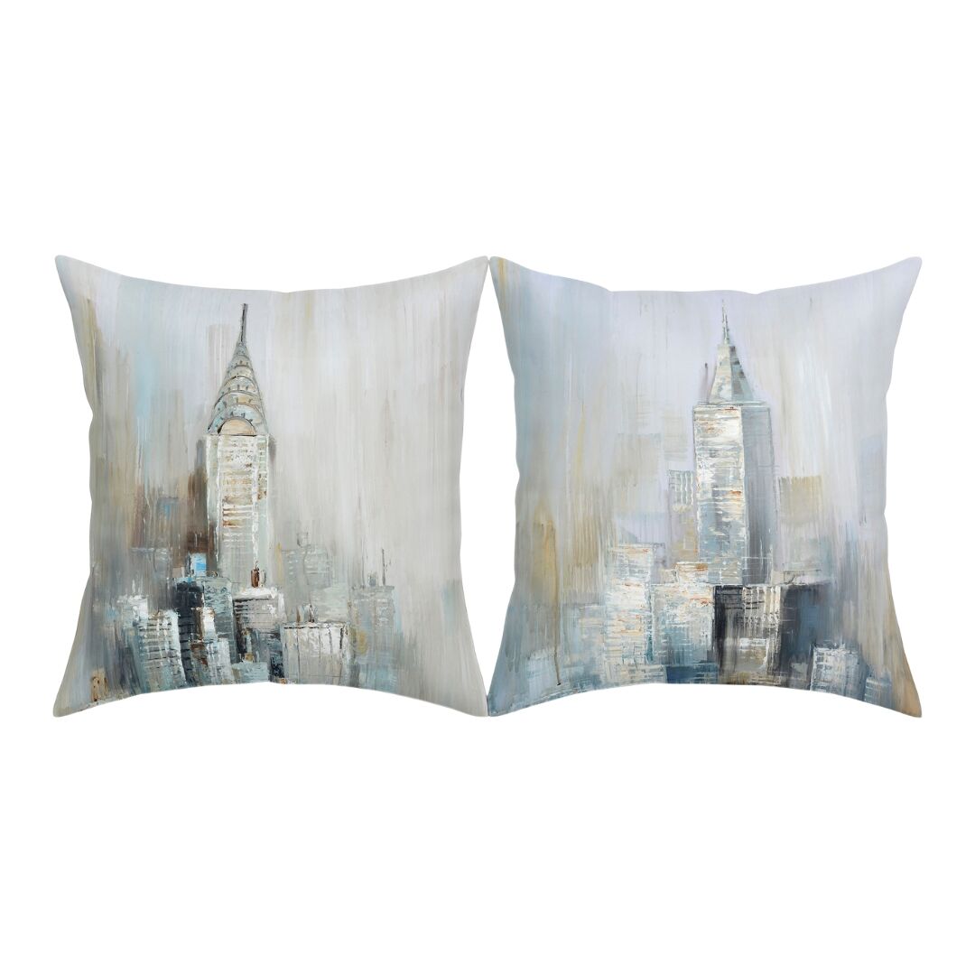 NATURALS - Funda de Cojín Estampado - Algodón - NY PAINT