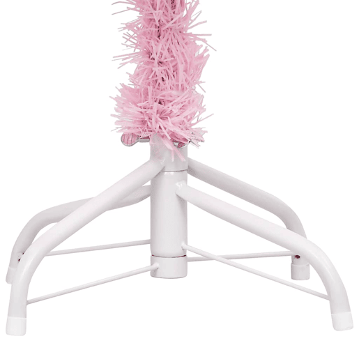 Árvore Natal artificial pré-iluminada c bolas PVC rosa Árvore Natal artificial pré-iluminada c bolas PVC rosa