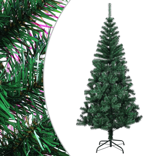 Árvore Natal - Pinheiro de Natal artificial c pontas iridescentes 240 cm PVC verde Árvore Natal - Pinheiro de Natal artificial c pontas iridescentes 240 cm PVC verde