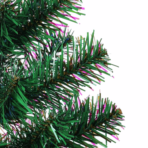 Árvore Natal - Pinheiro de Natal artificial c pontas iridescentes 240 cm PVC verde Árvore Natal - Pinheiro de Natal artificial c pontas iridescentes 240 cm PVC verde
