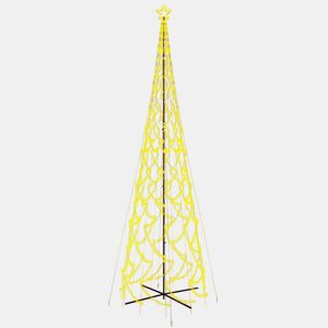 Árvore de Natal - Pinheiro de Natal em cone 3000 luzes LED 230x800 cm branco quente