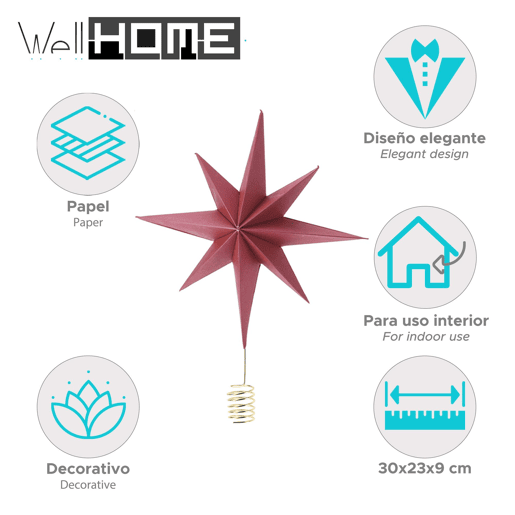 Conjunto de Natal: Árvore + Estrela + Guirlandas 80 LEDs + 38 Bolas