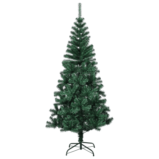 Árvore Natal - Pinheiro de Natal artificial c pontas iridescentes 180 cm PVC verde