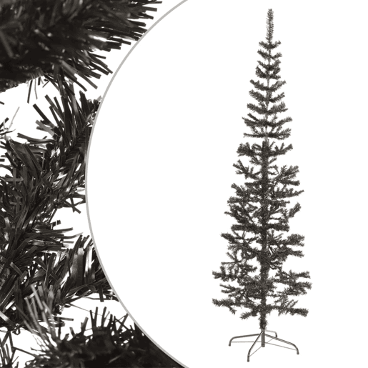 Árvore de Natal - Pinheiro de Natal fina 240 cm preto Árvore de Natal - Pinheiro de Natal fina 240 cm preto