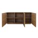 Aparador efecto madera 3 puertas, 160cm 160 Aparador efecto madera 3 puertas, 160cm 160 Madera