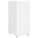Cajonera mueble de oficina con ruedas 6 cajones Cajonera mueble de oficina con ruedas 6 cajones Blanco