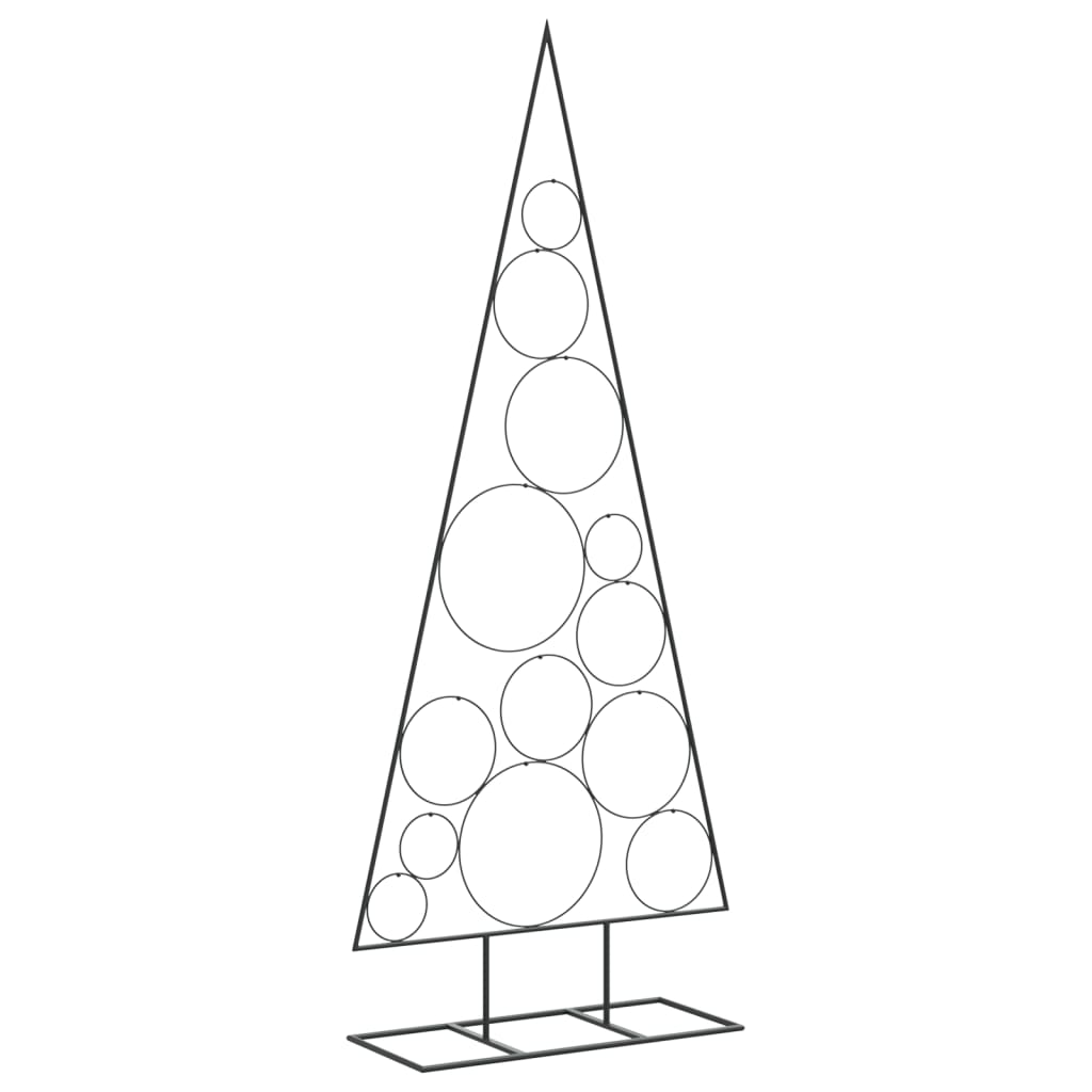árbol de navidad - árbol navideño para decoración metal negro 150 cm