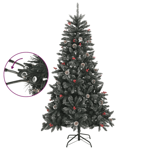 Árvore de Natal - Pinheiro de Natal artificial com suporte 180 cm PVC verde