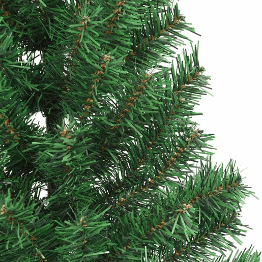 Árvore de Natal Artificial Pré-iluminada Verde 240 cm PVC