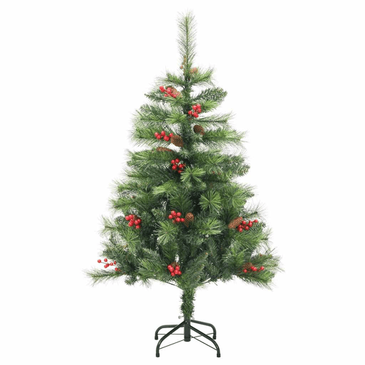 Árvore de Natal - Pinheiro de Natal Artificial Verde 150 cm PVC e Metal