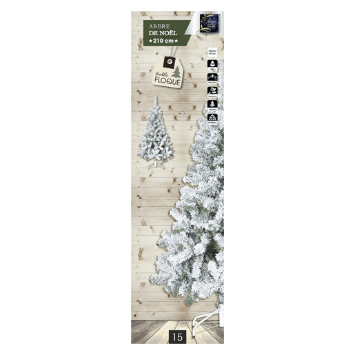 Árvore com efeito de neve Well Home