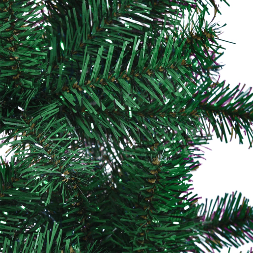 Árvore Natal - Pinheiro de Natal artificial c pontas iridescentes 210 cm PVC verde Árvore Natal - Pinheiro de Natal artificial c pontas iridescentes 210 cm PVC verde