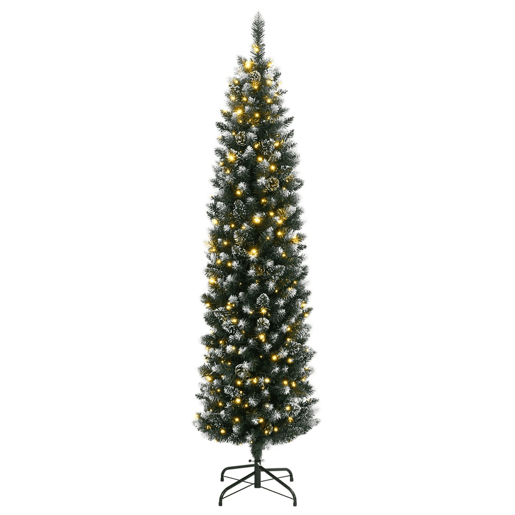 Árvore de Natal - Pinheiro de Natal artificial com 150 luzes LED 120 cm