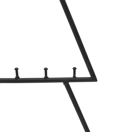 Árvore de Natal - Pinheiro de Natal para decoração 60 cm metal preto