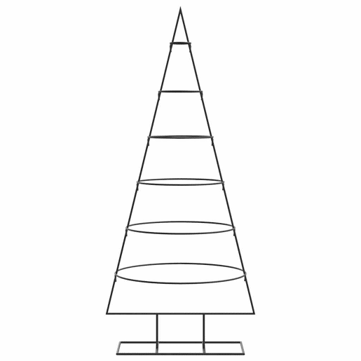 Árvore de Natal - Pinheiro de Natal para decoração 150 cm metal preto