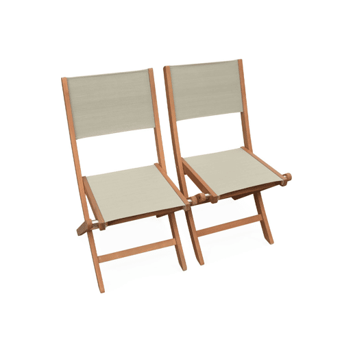 Mesa de jardim extensível em madeira, 6 cadeiras, Mesa Almeria 180 cm + 6 cadeiras, Madeira, 180x80x75 cm