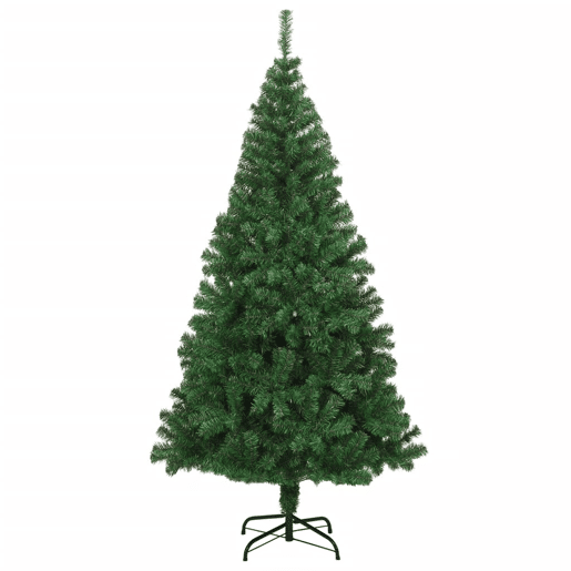 Árvore de Natal - Pinheiro de Natal artificial com ramos grossos 210 cm PVC verde Árvore de Natal - Pinheiro de Natal artificial com ramos grossos 210 cm PVC verde