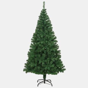 Árvore de Natal - Pinheiro de Natal artificial com ramos grossos 210 cm PVC verde