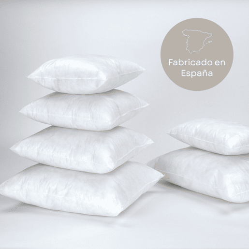 Pack 6 Enchimentos de Almofada 50x30cm Fibra Oca FusionHome Pack 6 Enchimentos de Almofada 50x30cm Fibra Oca FusionHome