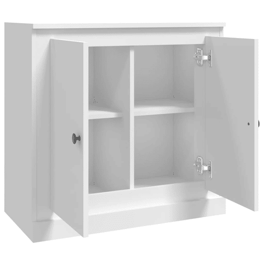 vidaXL Aparador 70x35,5x67,5 cm derivados de madeira branco