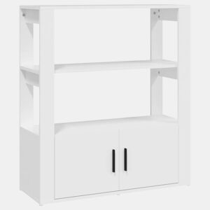 vidaXL Aparador 80x30x90 cm derivados de madeira branco