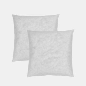 Pack 2 Enchimentos de Almofada 60x60cm Fibra Oca FusionHome