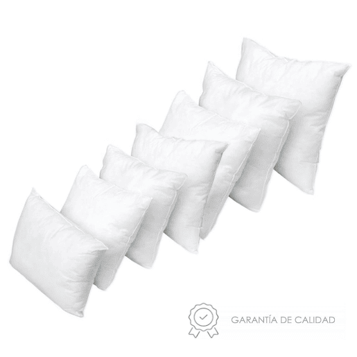 Pack 2 Enchimentos de Almofada 60x60cm Fibra Oca FusionHome Pack 2 Enchimentos de Almofada 60x60cm Fibra Oca FusionHome