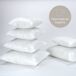 Pack 2 Rellenos de Cojín Fibra Hueca 40x40 Pack 2 Rellenos de Cojín Fibra Hueca 40x40 Blanco/ Gris