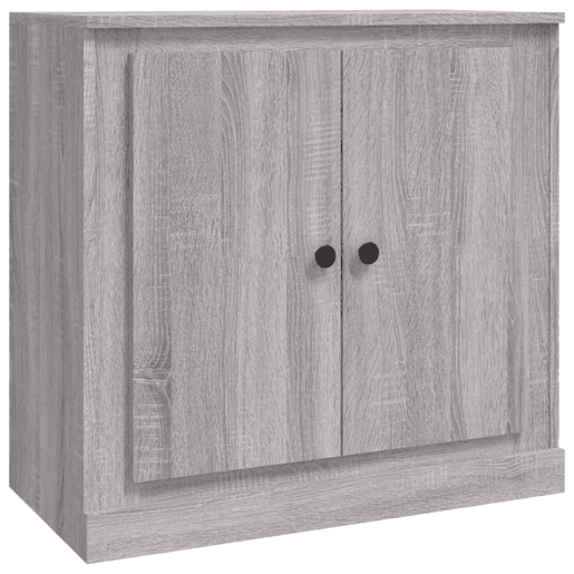 vidaXL Aparador 70x35,5x67,5 cm derivados de madeira cinzento sonoma