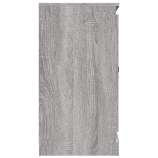 vidaXL Aparador 70x35,5x67,5 cm derivados de madeira cinzento sonoma