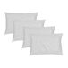 Pack 4 Rellenos de Cojín Fibra Hueca 60x45 Pack 4 Rellenos de Cojín Fibra Hueca 60x45 Blanco/ Gris