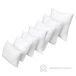 Pack 2 Rellenos de Cojín Fibra Hueca 60x45 Pack 2 Rellenos de Cojín Fibra Hueca 60x45 Blanco/ Gris