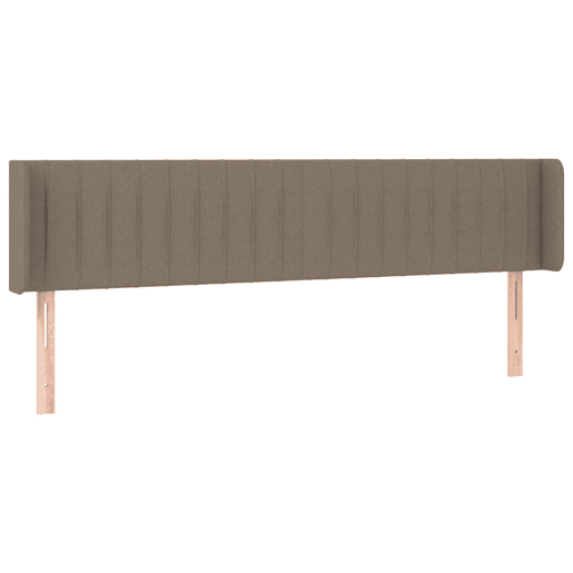 vidaXL Cabeceira de cama c luzes LED 203x16x7888cm cinza-acastanhado vidaXL Cabeceira de cama c luzes LED 203x16x7888cm cinza-acastanhado