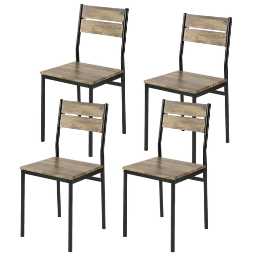 SoBuy, mesa, Cadeiras dobráveis para uso interno, cadeiras dobráveis, FST72-Nx4