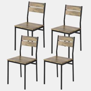SoBuy, mesa, Cadeiras dobráveis para uso interno, cadeiras dobráveis, FST72-Nx4