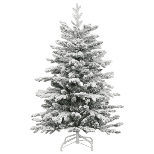 Árvore de Natal - Pinheiro de Natal Articulada Artificial Branco 150 cm PE e PVC