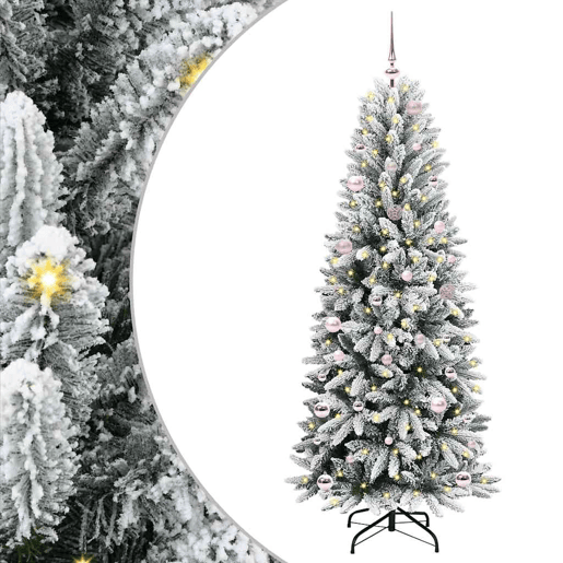 Árvore de Natal - Pinheiro de Natal Artificial com 150 LEDs Branco 63 x 63 x 150 cm