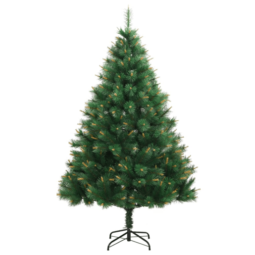 Árvore de Natal - Pinheiro de Natal artificial articulada com suporte 180 cm