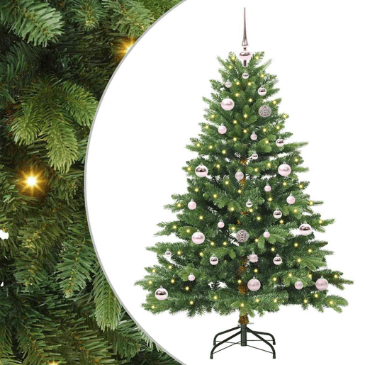 Árvore de Natal - Pinheiro de Natal Artificial com 150 LEDs Verde 150 cm PE e PVC Árvore de Natal - Pinheiro de Natal Artificial com 150 LEDs Verde 150 cm PE e PVC