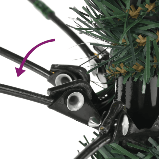 Árvore de Natal - Pinheiro de Natal artificial com suporte 210 cm PVC verde Árvore de Natal - Pinheiro de Natal artificial com suporte 210 cm PVC verde