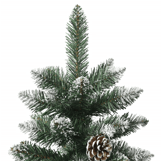 Árvore de Natal - Pinheiro de Natal artificial com suporte 210 cm PVC verde Árvore de Natal - Pinheiro de Natal artificial com suporte 210 cm PVC verde