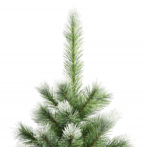 Árvore de Natal - Pinheiro de Natal artificial articulada c flocos de neve 180 cm