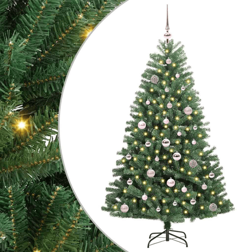 Árvore de Natal - Pinheiro de Natal Articulada Artificial Verde 150 cm PVC e Metal