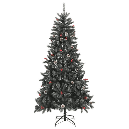 Árvore de Natal - Pinheiro de Natal artificial com suporte 210 cm PVC verde