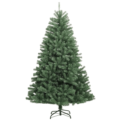 Árvore de Natal - Pinheiro de Natal Articulada Artificial Verde 210 cm PVC e Metal