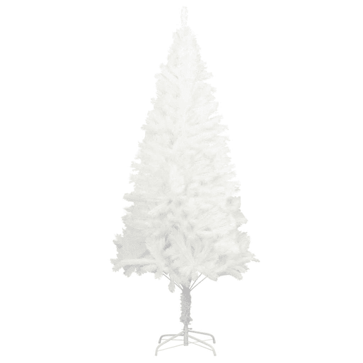 Árvore de Natal - Pinheiro de Natal artificial agulhas realistas 240 cm branco