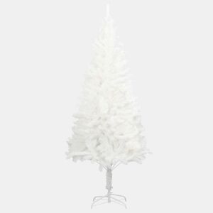 Árvore de Natal - Pinheiro de Natal artificial agulhas realistas 240 cm branco