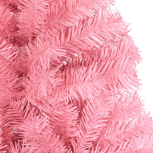 Árvore de Natal - Pinheiro de Natal artificial com suporte 120 cm PVC rosa Árvore de Natal - Pinheiro de Natal artificial com suporte 120 cm PVC rosa